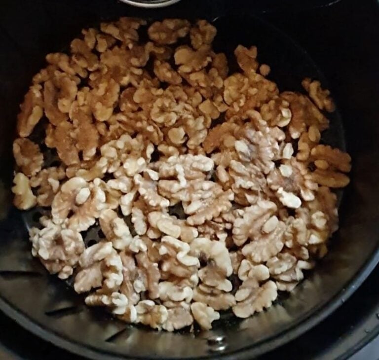 Air Fryer Roasted Walnuts (Easy & Healthy)
