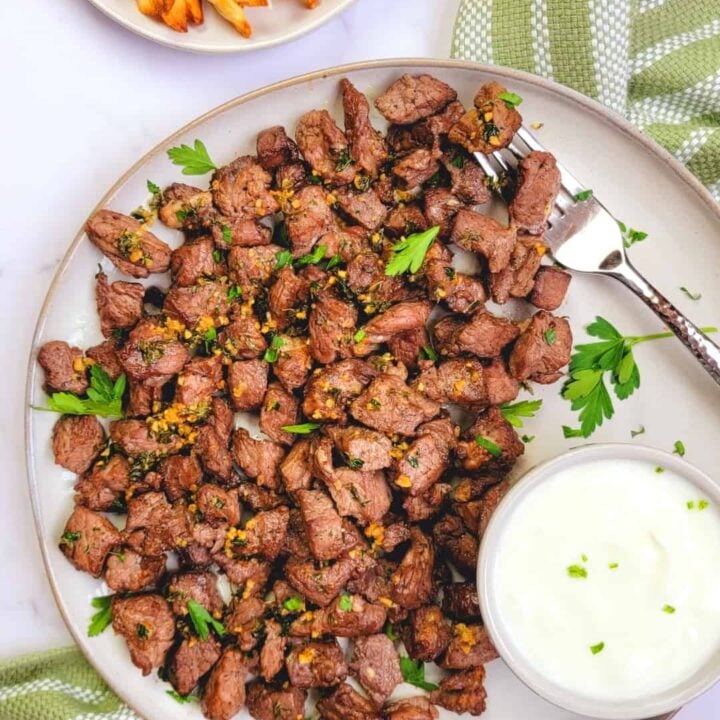 Savory gyro meat and crispy fries served on a plate.