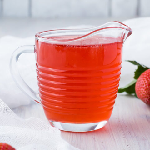 Easy Sugar-Free Strawberry Syrup Recipe (Healthy!)