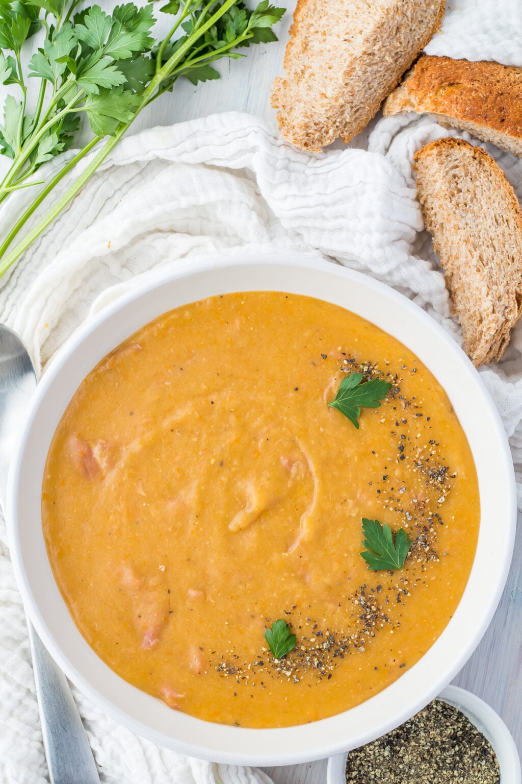 Easy Instant Pot Lentil Soup Recipe (Quick + Healthy)