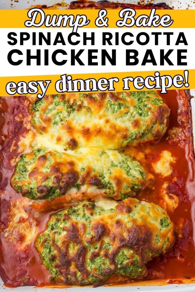 Recipes Using Ricotta Spinach Ricotta Chicken Bake