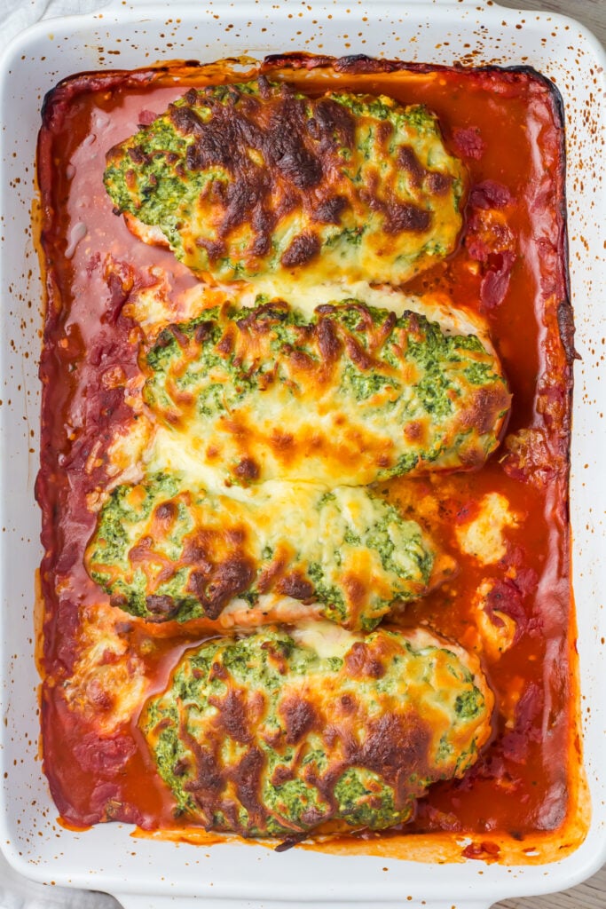 Recipes Using Ricotta Spinach Ricotta Chicken Bake